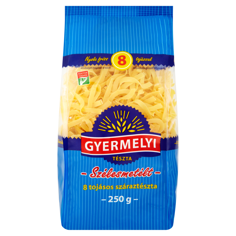 Gyermelyi 8 tojásos Szélesmetélt 250g